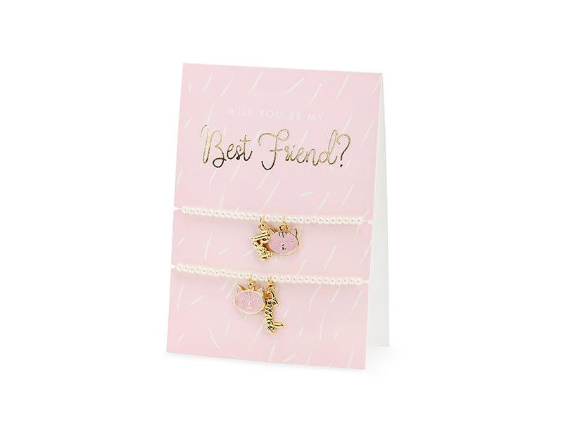 Armband-Karte Best Friends, 10,5x14,8cm - FeierGlanz